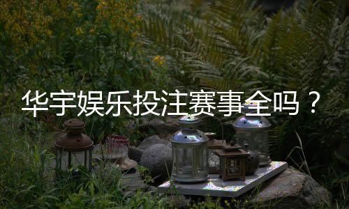 华宇娱乐投注赛事全吗？深度解析平台赛事覆盖与特色玩法