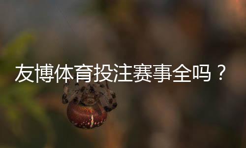 友博体育投注赛事全吗？平台覆盖范围、热门联赛与投注玩法全解析