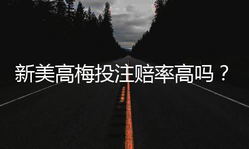 新美高梅投注赔率高吗?深度解析其赔率优势与玩法策略