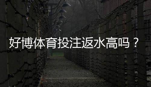 好博体育投注返水高吗?最新返水率实测、计算方法与省钱攻略