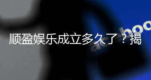 顺盈娱乐成立多久了?揭秘平台发展历程与玩家真实体验