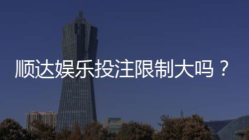 顺达娱乐投注限制大吗?深度解析平台规则与下注技巧
