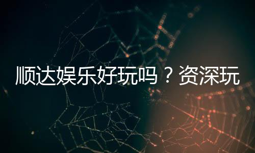 顺达娱乐好玩吗？资深玩家带你揭秘真实体验与赢钱技巧