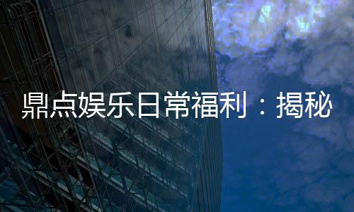 鼎点娱乐日常福利:揭秘VIP会员专属礼遇与高额返水活动