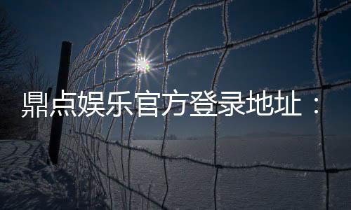 鼎点娱乐官方登录地址：安全便捷的一站式游戏入口指南