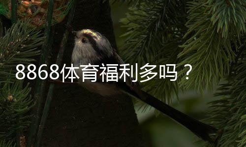 8868体育福利多吗？真实评测与注册优惠、返水与活动全解析