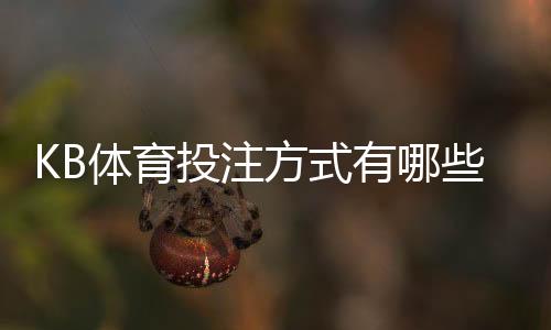 KB体育投注方式有哪些?6大主流投注玩法详解与新手攻略