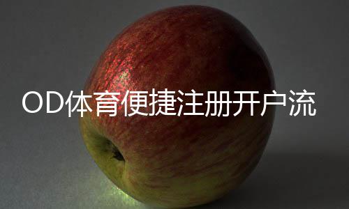 OD体育便捷注册开户流程详解：新手快速完成注册、实名认证与充值指南