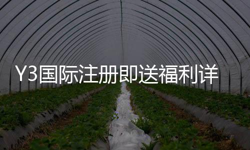 Y3国际注册即送福利详解：新手注册步骤、领取规则与常见问题